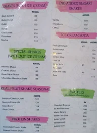 Giani's Ice Cream menu 3