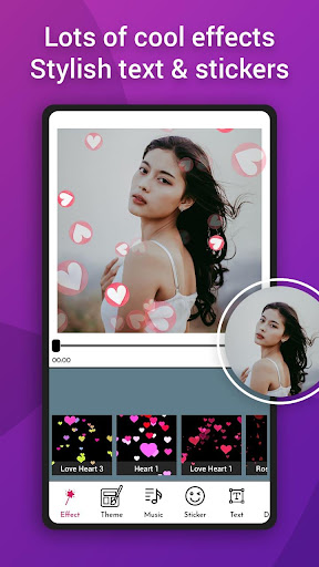 Love Effect Particle.ly Video Status Maker