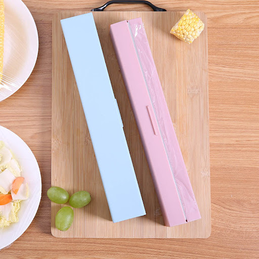 Title 3, Food Cling Film Cutting Box Easy to use dispens...