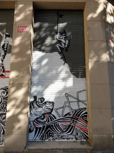 Urban Art of Barcelona Spain 2010