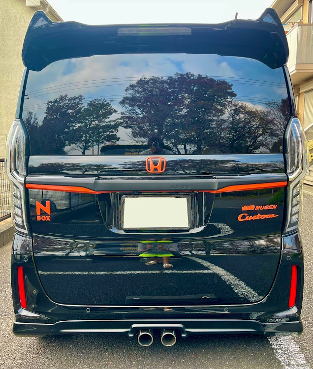 さえきっち(黒金 ステップ♩)さんが投稿したＮBOXカスタム・N-BOX・JF3・オレンジに関するカスタム事例の投稿画像1枚目