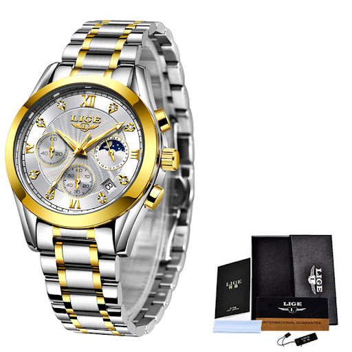 Title 2, Stainless steel waterproof watch