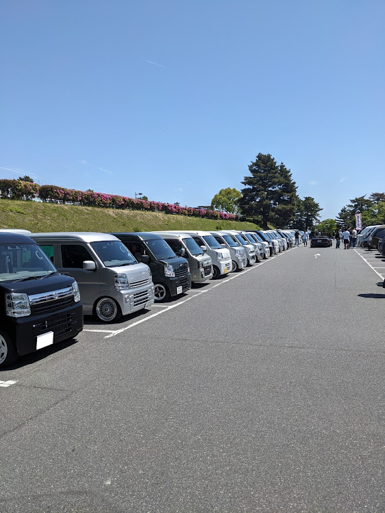 ハイゼットカーゴの甘党一家・愉快な仲間たち・鷲羽山MT・軽バン軽箱軽トラ・渋滞エグい😂に関するカスタム事例の投稿画像9枚目