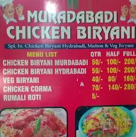 Mashuar Muradabadi Chicken Biryani menu 1