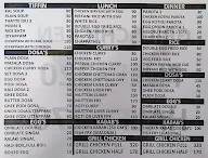 Mr Idyappam menu 2