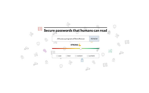 Semantic password generator