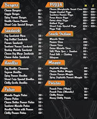 Street Cafe menu 1