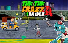 Tuk Tuk Crazy Driver Game New Tab small promo image