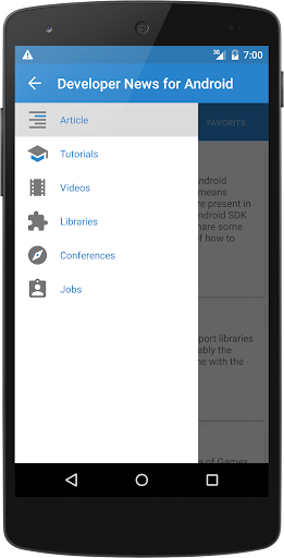 Developer News for Android