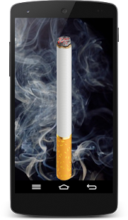   Smoking virtual cigarette- screenshot thumbnail   