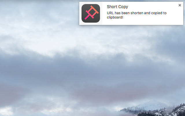 Short Copy chrome extension