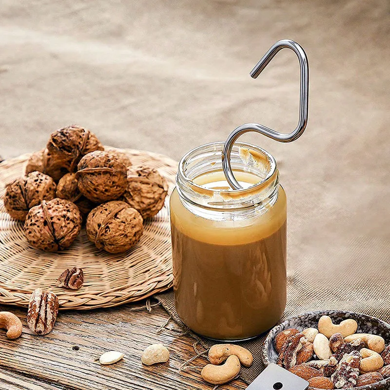 Stainless Steel Peanut Butter Mixer Kitchen Gadget. Effortlessly mix and prepare your homemade peanut butter for perfect