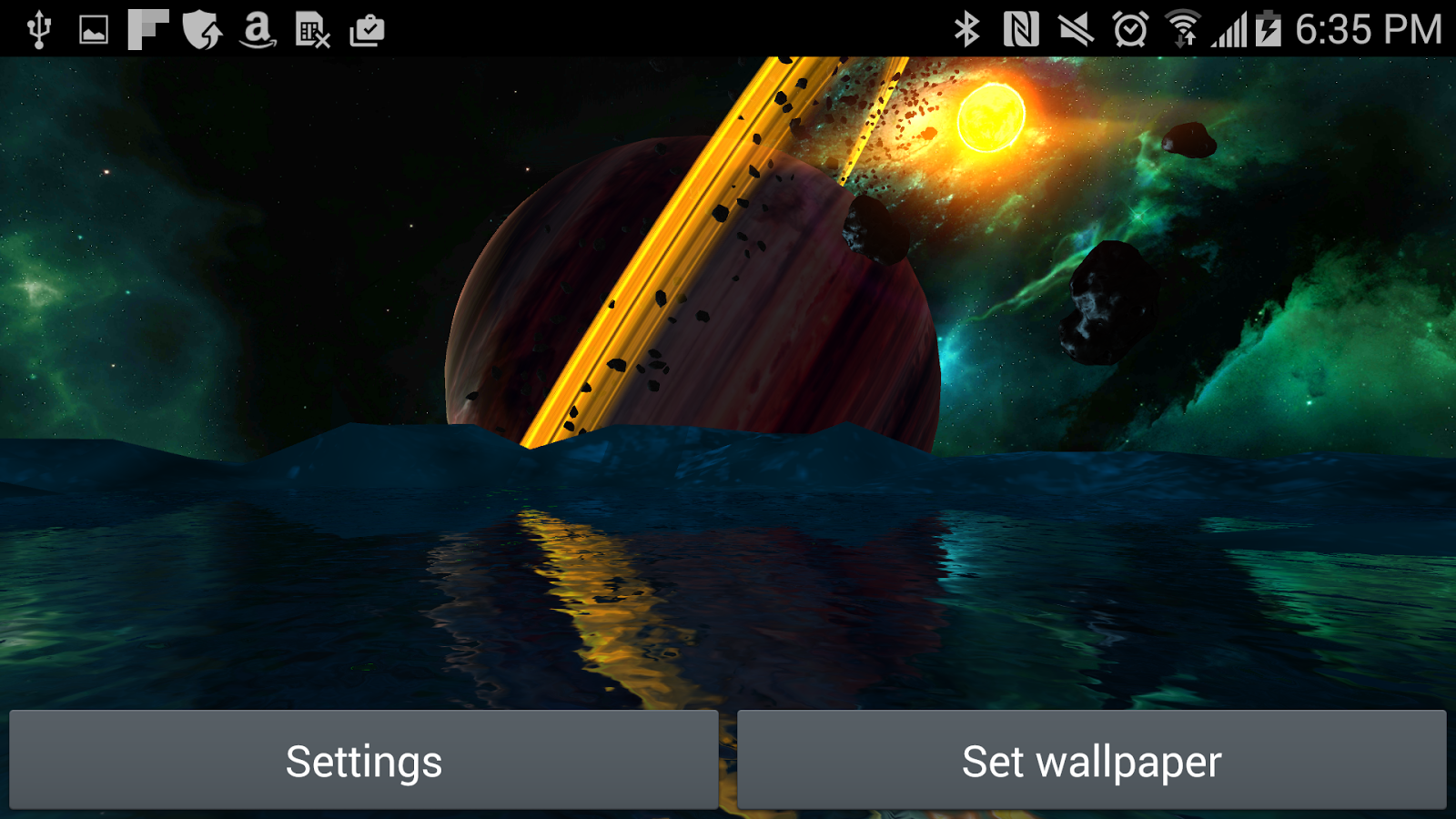 Far Galaxy 3D Live Wallpaper Android Apps On Google Play