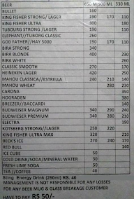 Suroor Restaurant menu 1