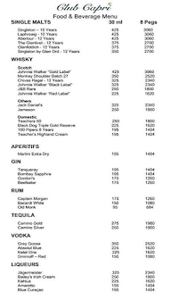 Anacapri Bar & Restaurant menu 3