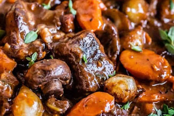 Beef Bourguignon (or Boeuf Bourguignon) Recipe