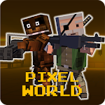 Cover Image of Download Pixel Z World 3D -Gun & Gunner 1.0 APK