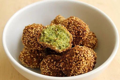 Sesame Seed Falafel Bullets - 5 Pics