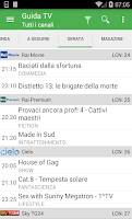 TV Guide Italy Screenshot