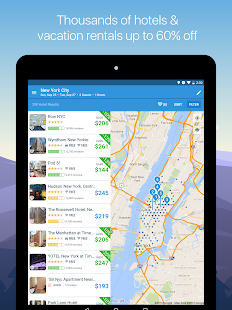 Hipmunk Hotels & Flights Screenshot