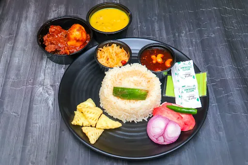 Bengali Style Mutton Thali [Serves 1]