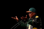 President Jacob Zuma gestures during his address at the African National Congress 5th National Policy Conference at the Nasrec Expo Centre in Soweto. File photo.