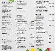 Drunken Monkey menu 2