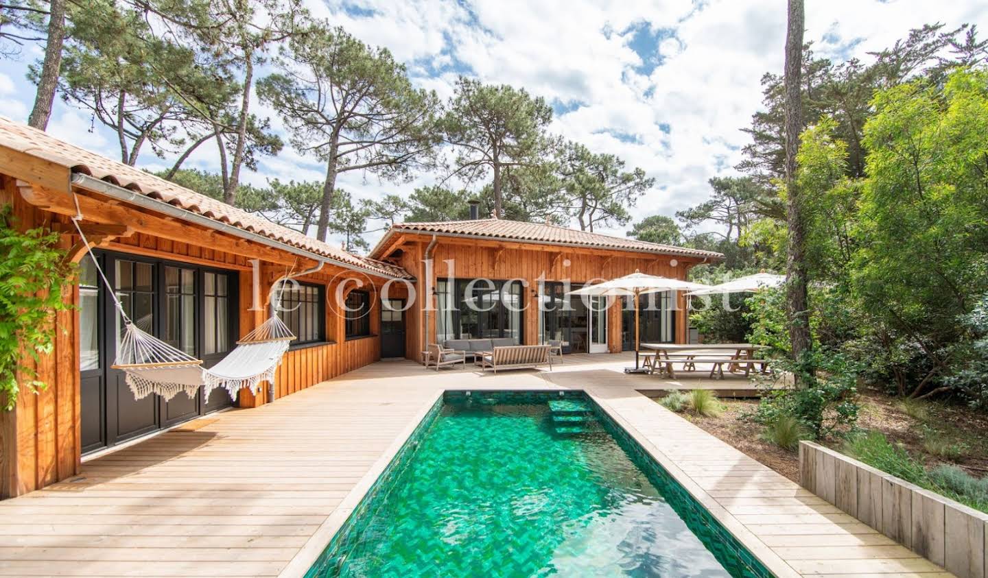 House with pool Lege-cap-ferret