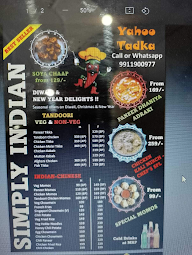 Yahoo Tadka menu 1