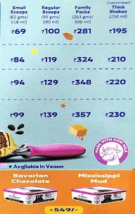 Baskin Robbins menu 1