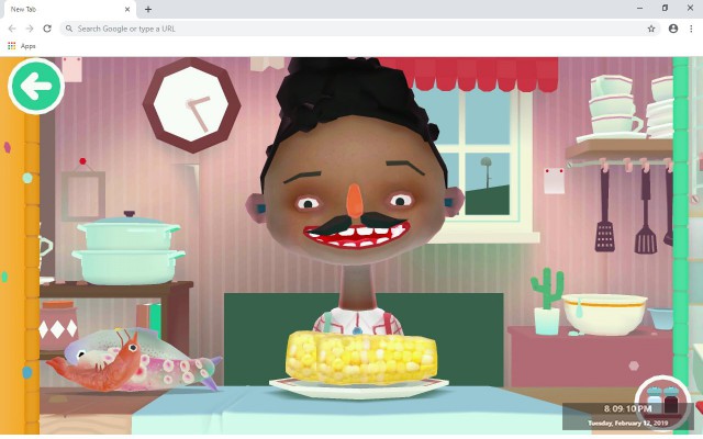 Toca Kitchen 2 New Tab Theme