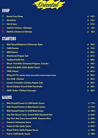 U Kitchen And Restaurant menu 1