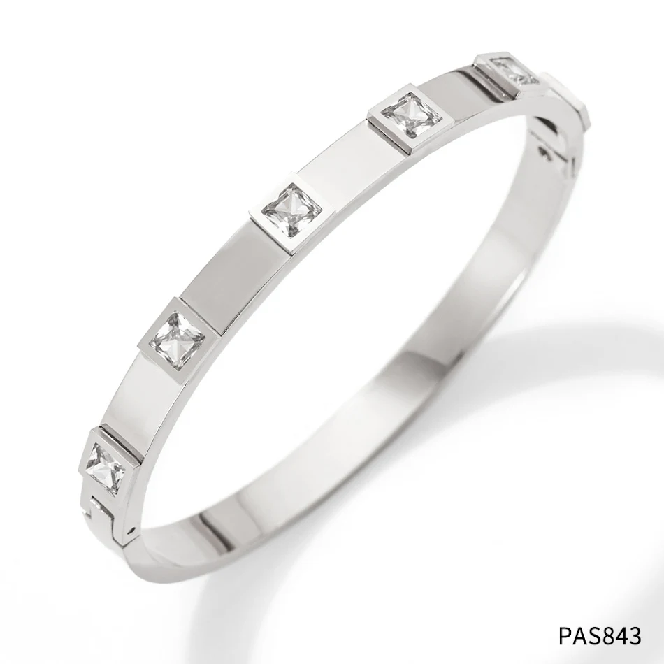 Bracelet Rétro en Acier Inoxydable 
