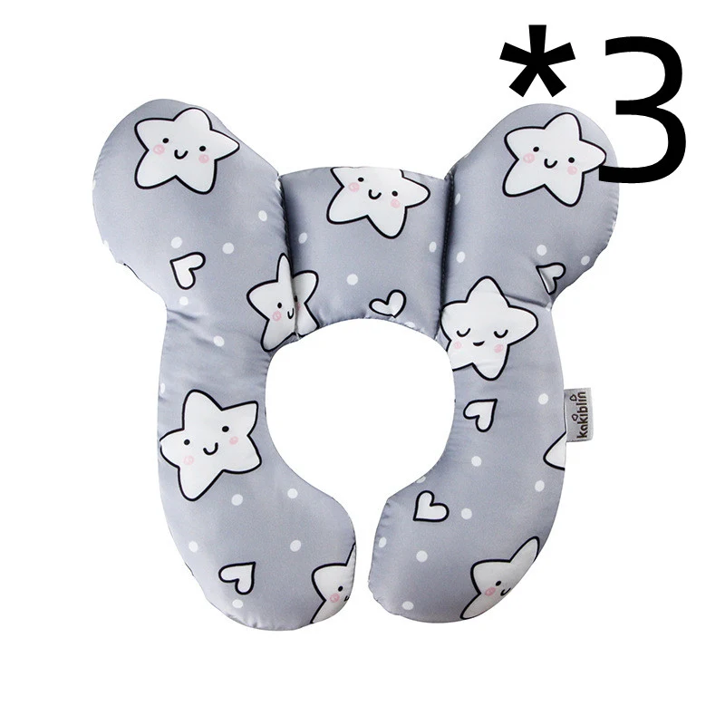 Coussin de voyage bébé protecteur en U pour voiture et voyage Soutien et confort Coussin de tête pour bébé nomade