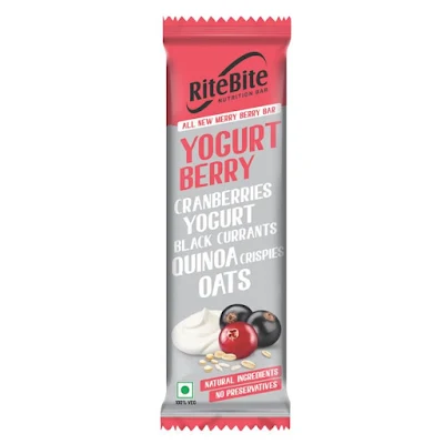 Ritebite Max Protein Yoghurt Berry Bar - 35 g