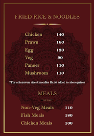 The Madurai Biryani House menu 5