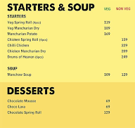 The Momo Co. menu 1