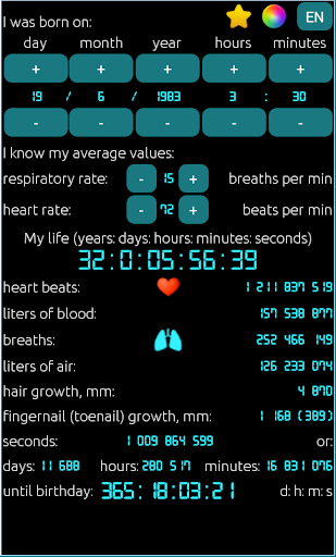 Life Calculator