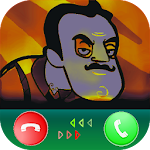 Cover Image of ดาวน์โหลด scary neighbor video call and chat simulator 5.5 APK