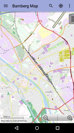 Bamberg Offline City Map