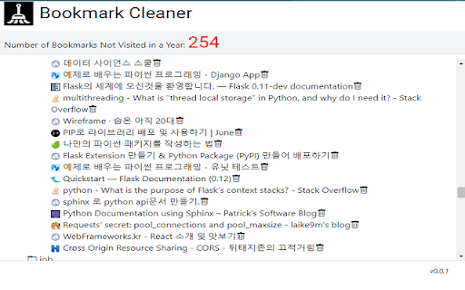 Bookmark Cleaner