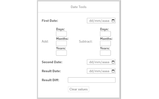 Date Tools