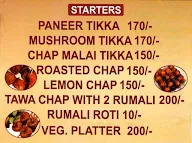 Shudh Vaishno Hotel menu 1