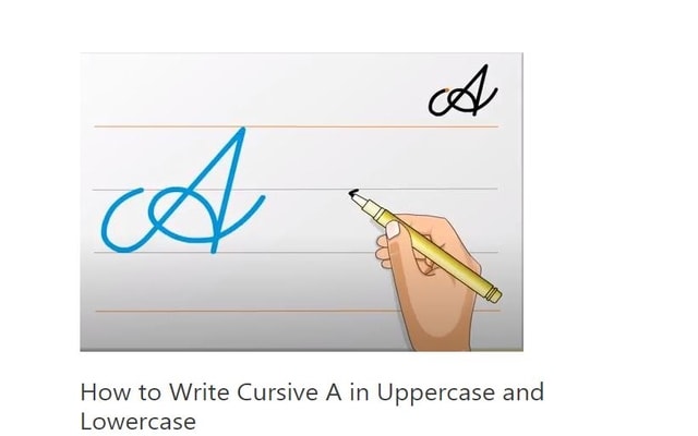 Cursive Alphabet Preview image 0