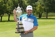 SA Open Championship winner Louis Oosthuizen during day 4 of the SA Open at Randpark Golf Club on December 9 2018. 