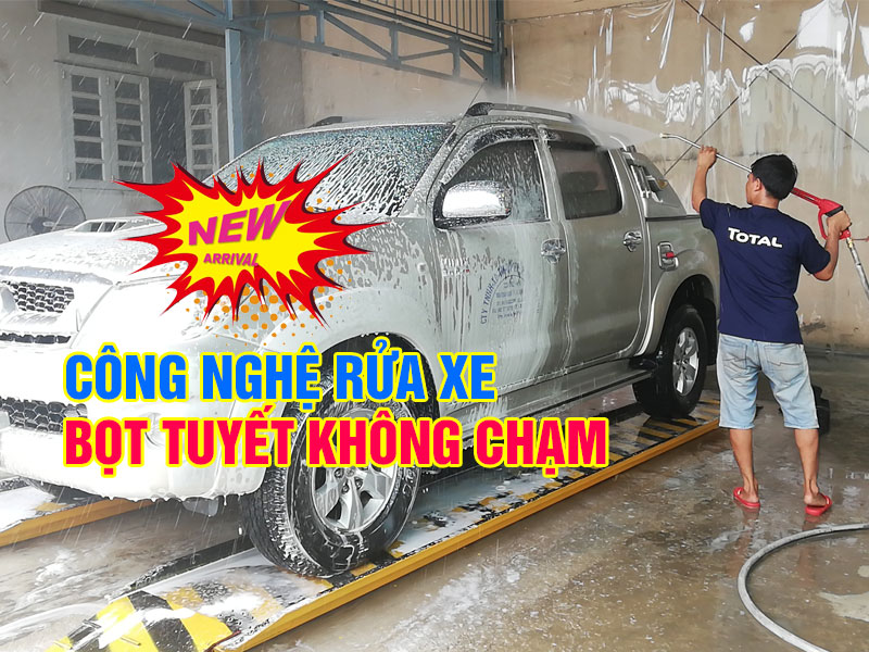 dung dịch rửa xe không chạm