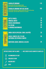 Gourmand Food Truck menu 3