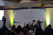 The Vision 2030 Summit is being held at Emperors Palace.
