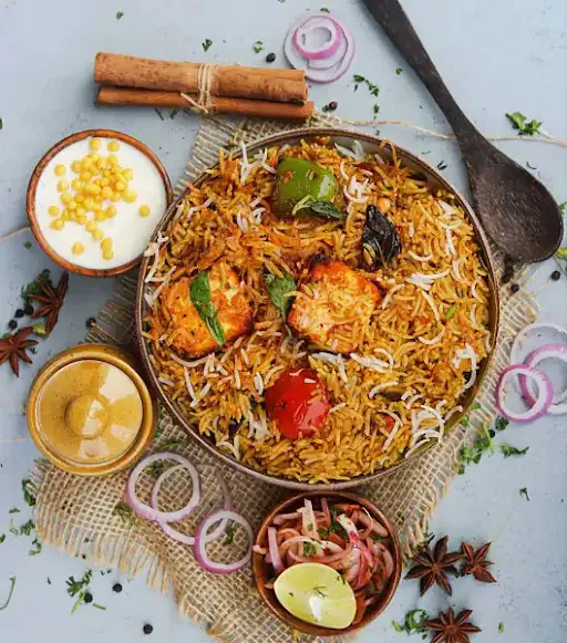 Paneer Tikka Biryani