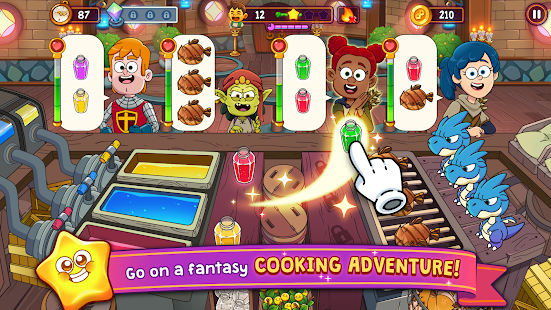 Potion Punch 2: Fantasy Cooking Adventures Apk Mod moedas infinita